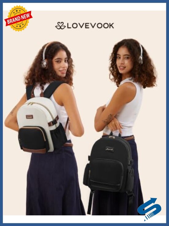 Mini Backpack Purse with Giant Tumbler Holder, Water-Resistant, Lightweight main image 4